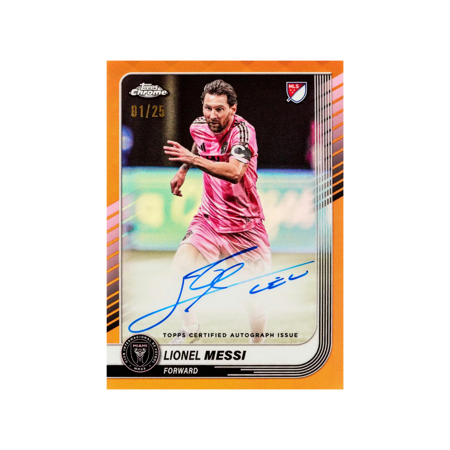 Topps MLS Major League Soccer Chrome 2025 Mania Box - Pre-Order