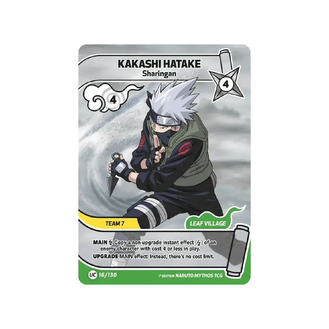 Naruto Mythos TCG: Konoha Shido Second Set Booster Pack