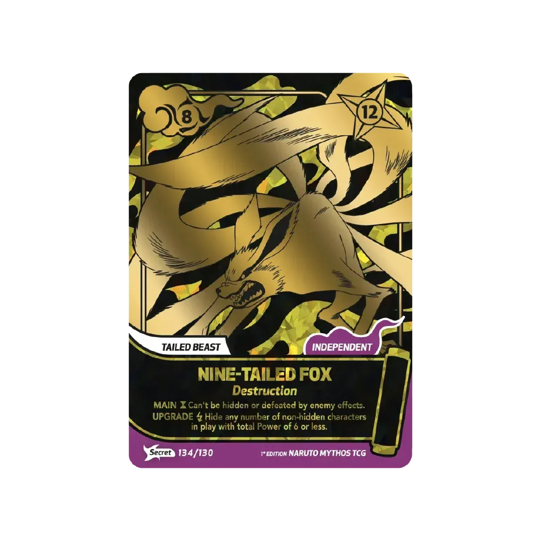 Naruto Mythos TCG: Konoha Shido Second Set Booster Pack