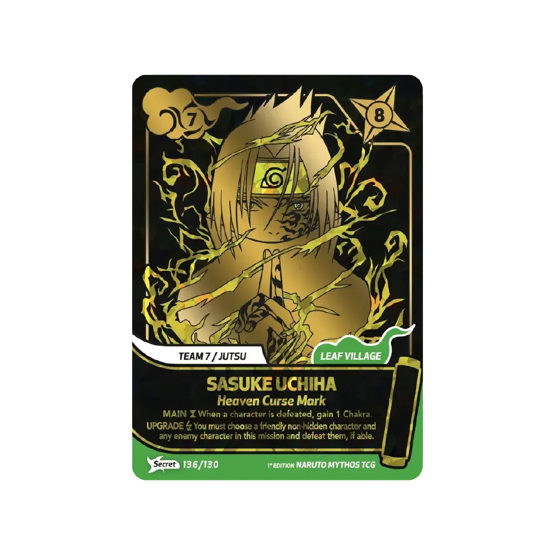 Naruto Mythos TCG: Konoha Shido Second Set Booster Pack