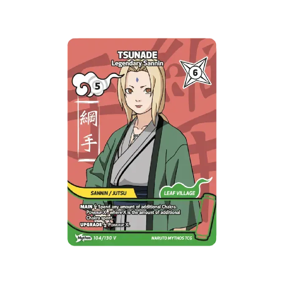 Naruto Mythos TCG: First Set Booster Pack