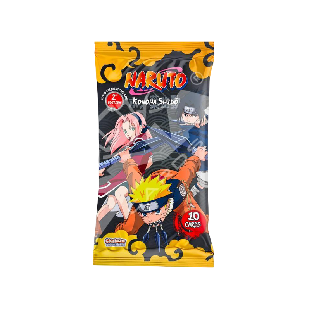 Naruto Mythos TCG: Konoha Shido Second Set Booster Pack