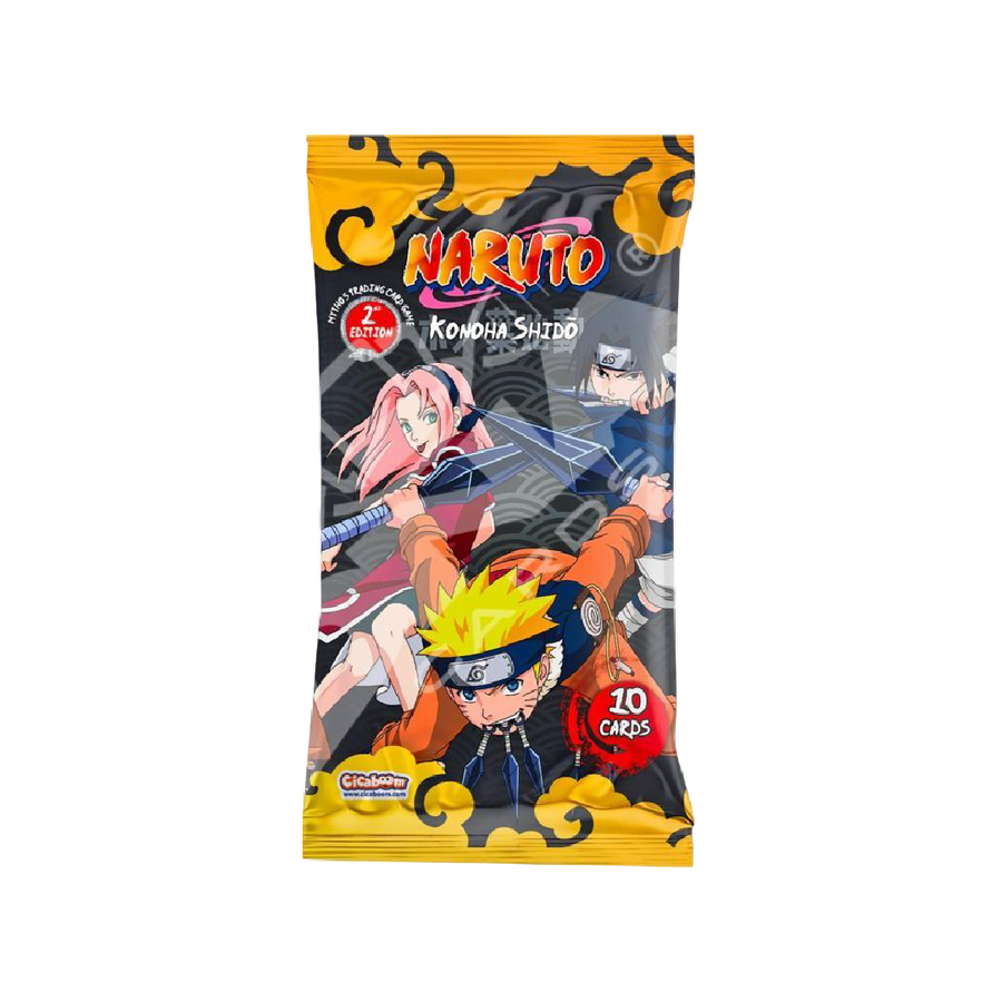 Naruto Mythos TCG: Konoha Shido Second Set Booster Pack