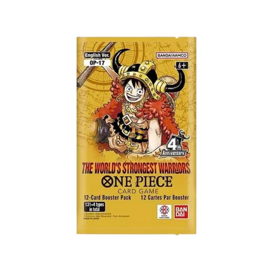 One Piece Card Game: The World's Strongest Warriors OP-17 Booster Pack