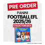 Panini Football EFL 2025/26 Official Trading Cards Collector Box - Pre-Order