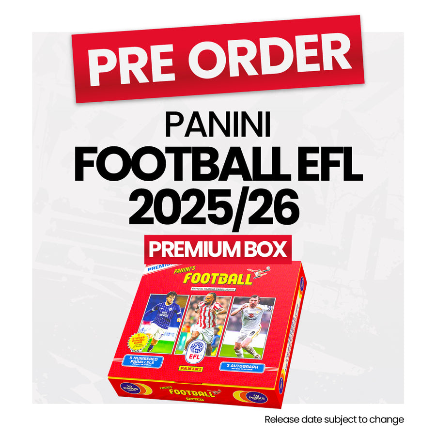 Panini Football EFL 2025/26 Official Trading Cards Premium Box - Pre-Order