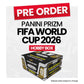 Panini Prizm World Cup Soccer 2026 Hobby Box - Pre-Order