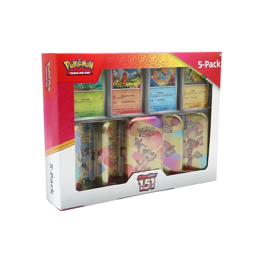 Pokémon TCG: Scarlet & Violet 151 Mini Tin 5-Pack
