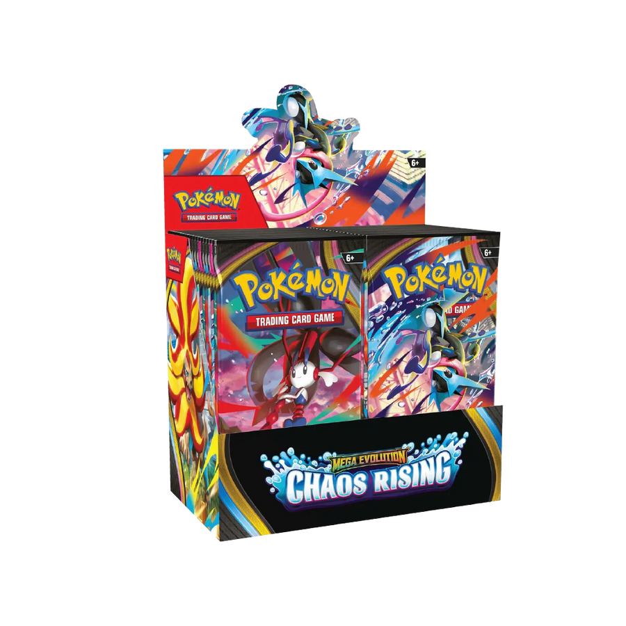 Pokémon TCG: Mega Evolution Chaos Rising - Boosters Display