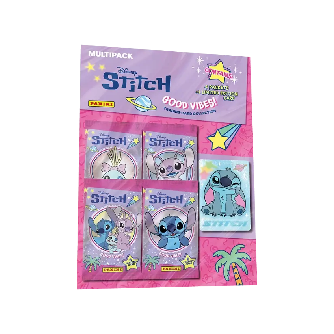 Panini Stitch Good Vibes Trading Card Collection Multipack