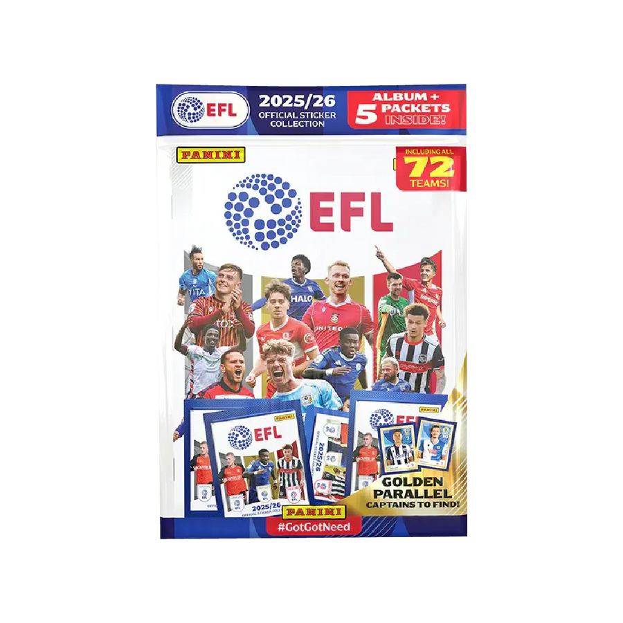 Panini EFL 2025/26 Official Sticker Starter Pack