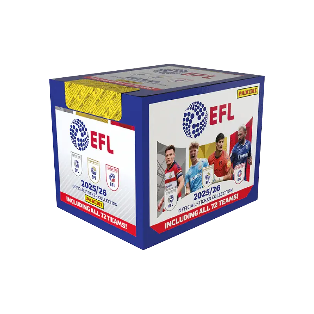 Panini EFL 2025/26 Official Sticker Packs - Sealed Box