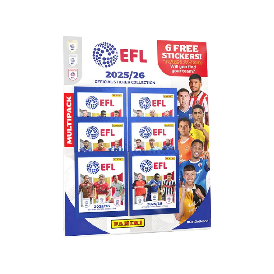 Panini EFL 2025/26 Official Sticker Multipack