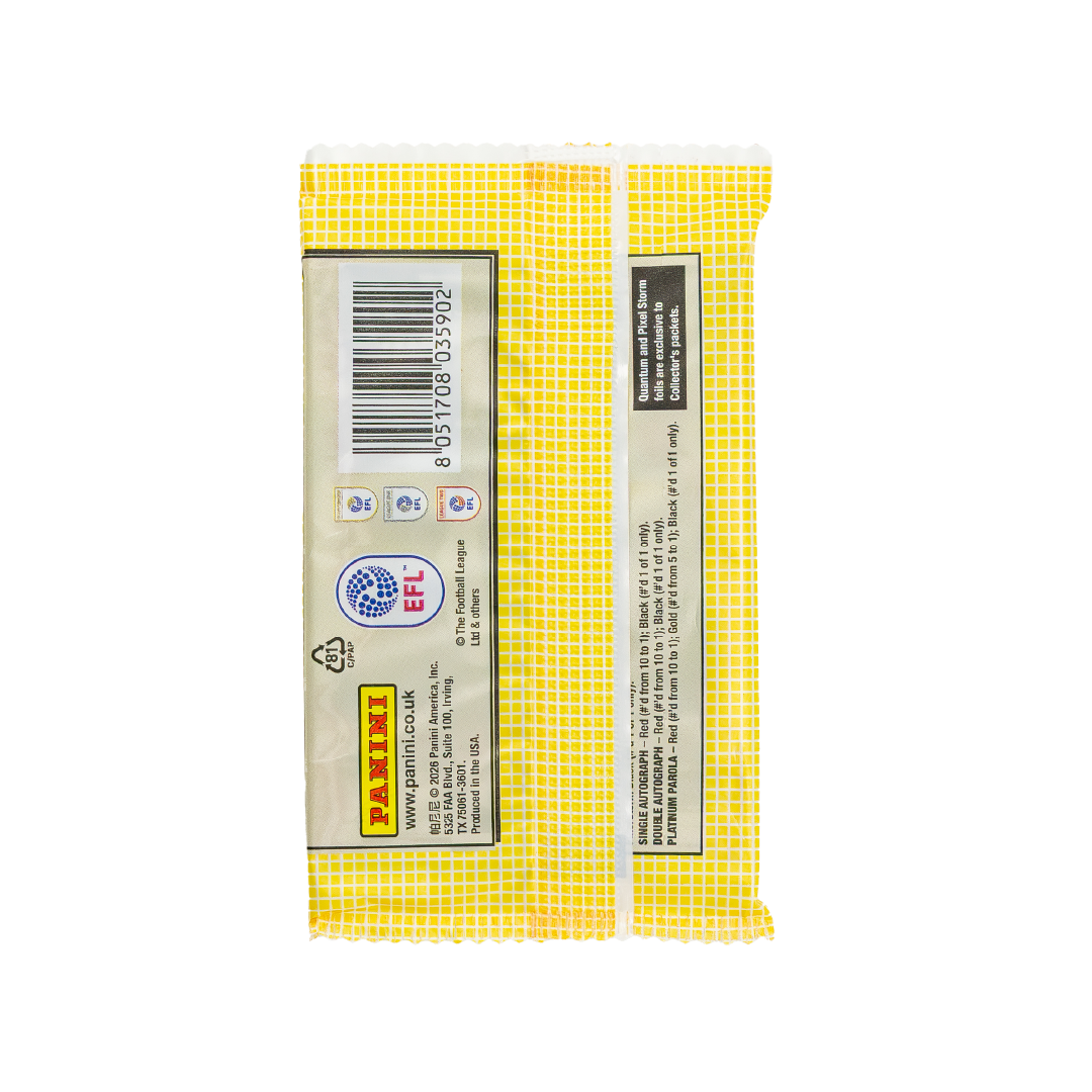 Panini Football EFL 2025/26 Official Trading Cards - Single Collector Pack