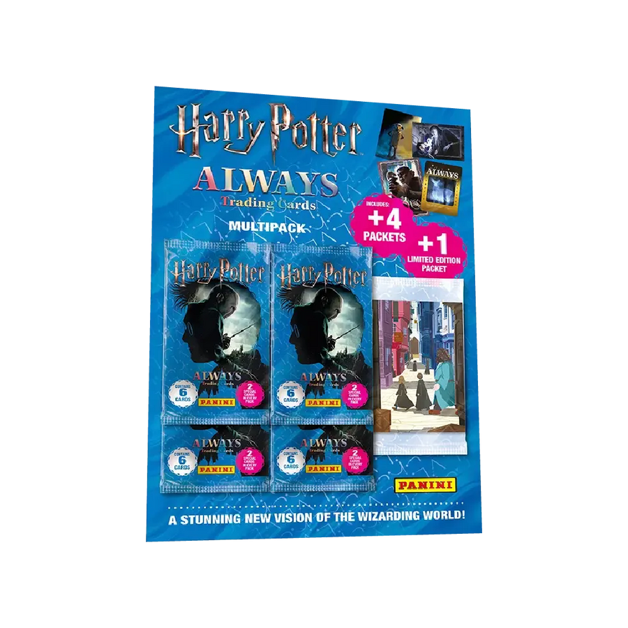 Panini Harry Potter Always Trading Card Collection Multipack
