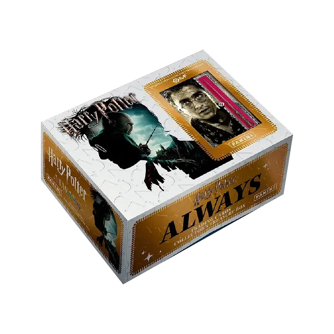 Panini Harry Potter Always Trading Card Collection Treasure Box