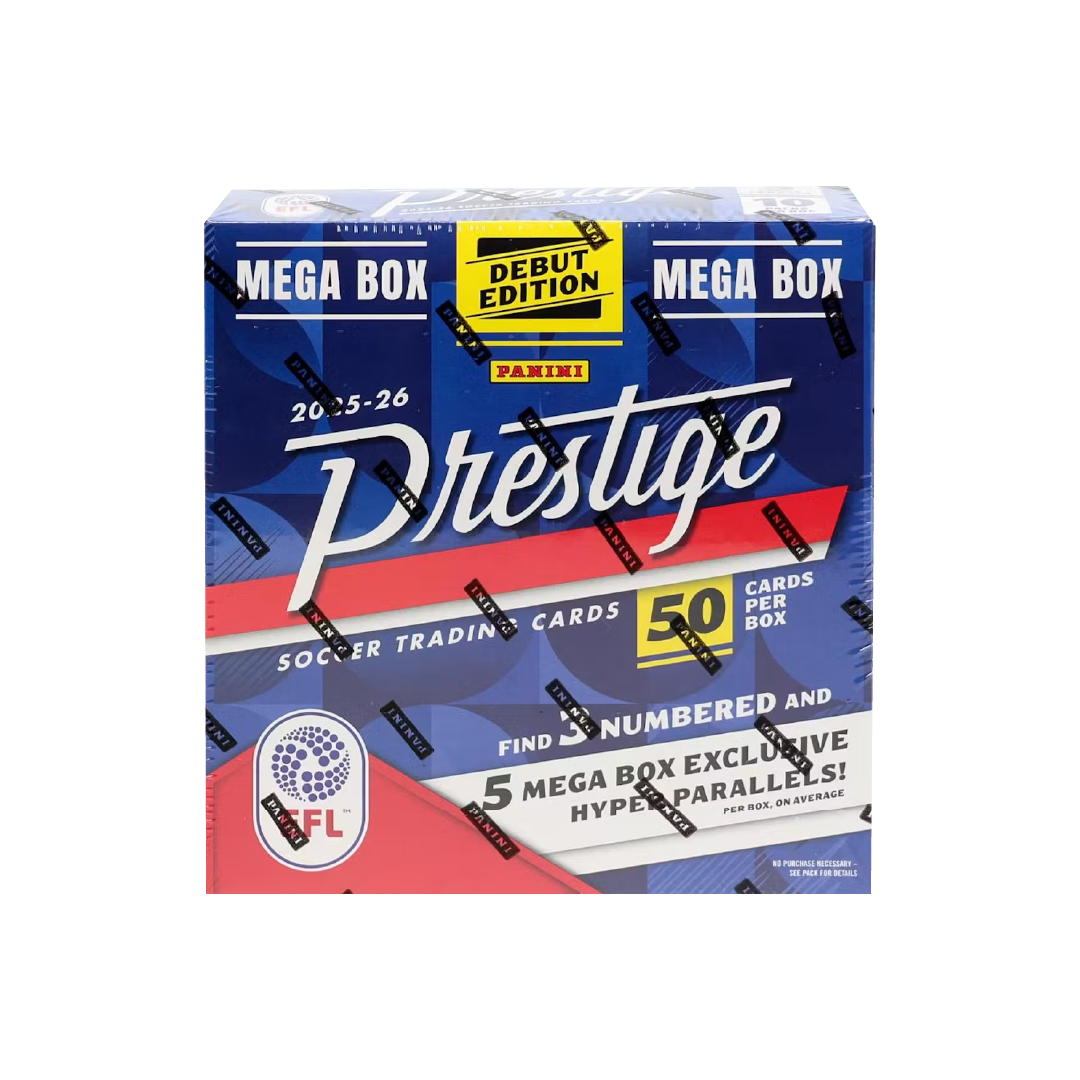 Panini Prestige EFL Soccer International 2025/26 Mega Box