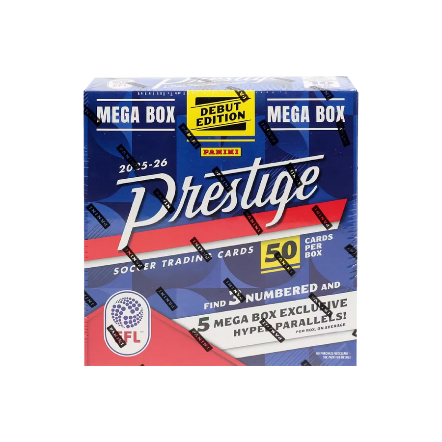 Panini Prestige EFL Soccer International 2025/26 Mega Box