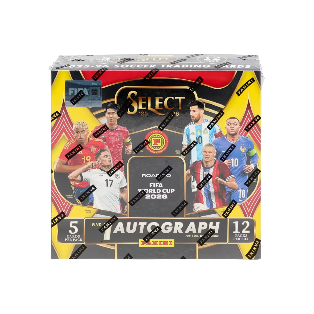 Panini Select Road to FIFA World Cup Soccer 2025/26 Hobby International Box