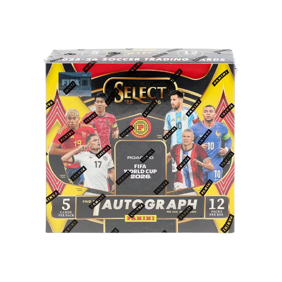 Panini Select Road to FIFA World Cup Soccer 2025/26 Hobby International Box