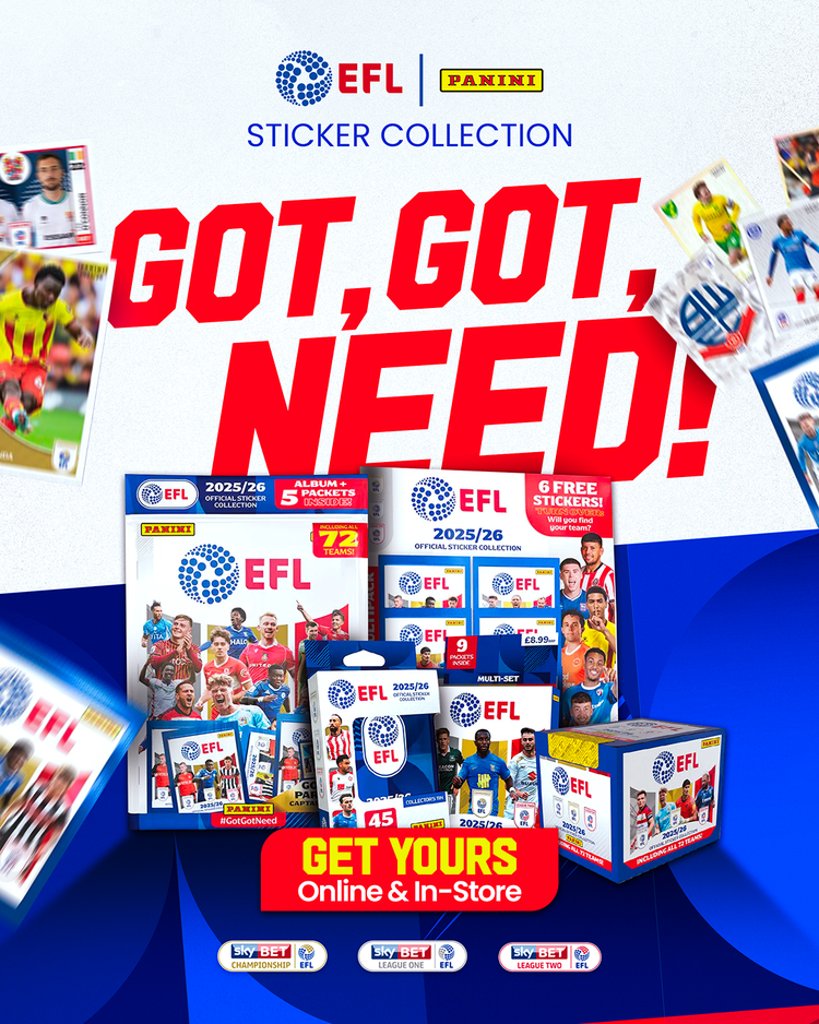Panini EFL 2025/26 Official Stickers