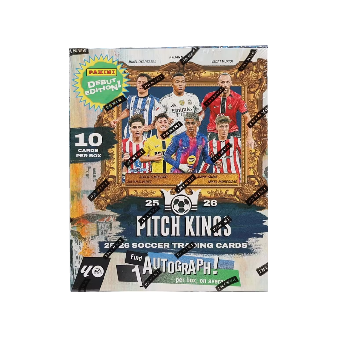 Panini Pitch Kings Soccer 2025-26 Hobby International Box - Pre Order