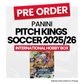 Panini Pitch Kings Soccer 2025-26 Hobby International Box - Pre Order