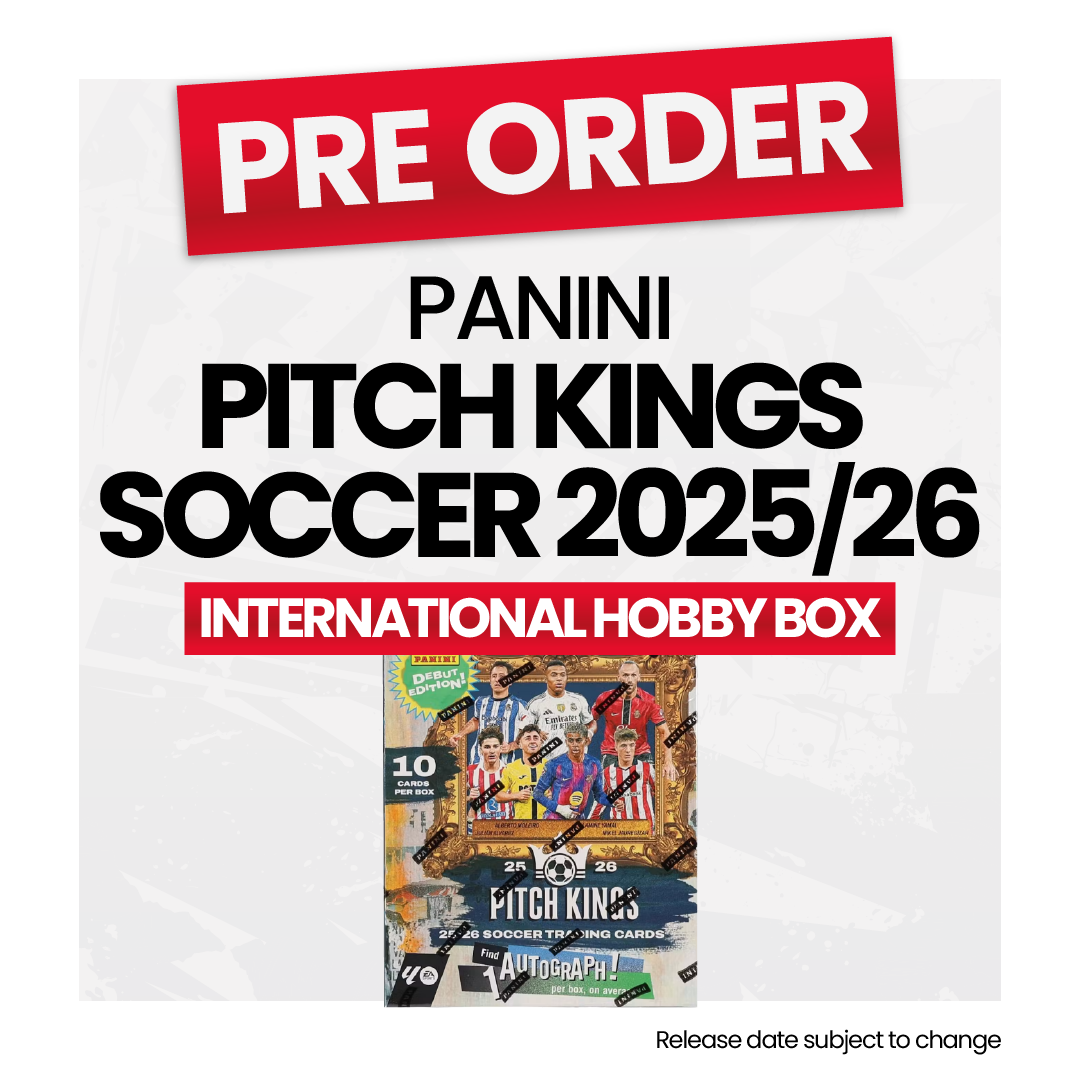 Panini Pitch Kings Soccer 2025-26 Hobby International Box - Pre Order