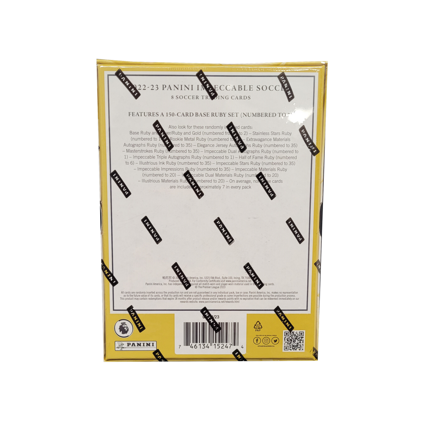 Panini Impeccable Soccer 2022/23 Tmall