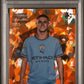Topps Phil Foden Orange Sapphire Selections /25 Sapphire UCC 2022-23 PSA9