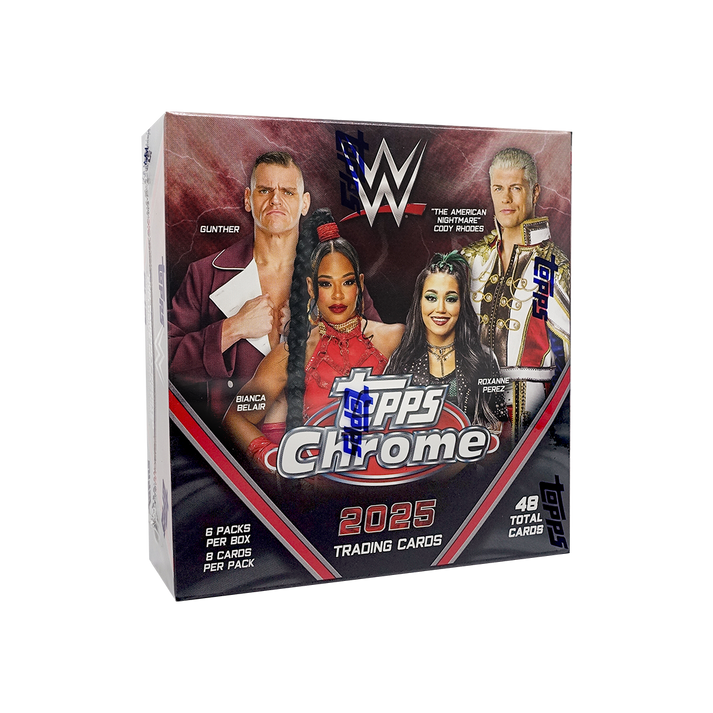 Topps WWE Chrome 2025 Mega Box