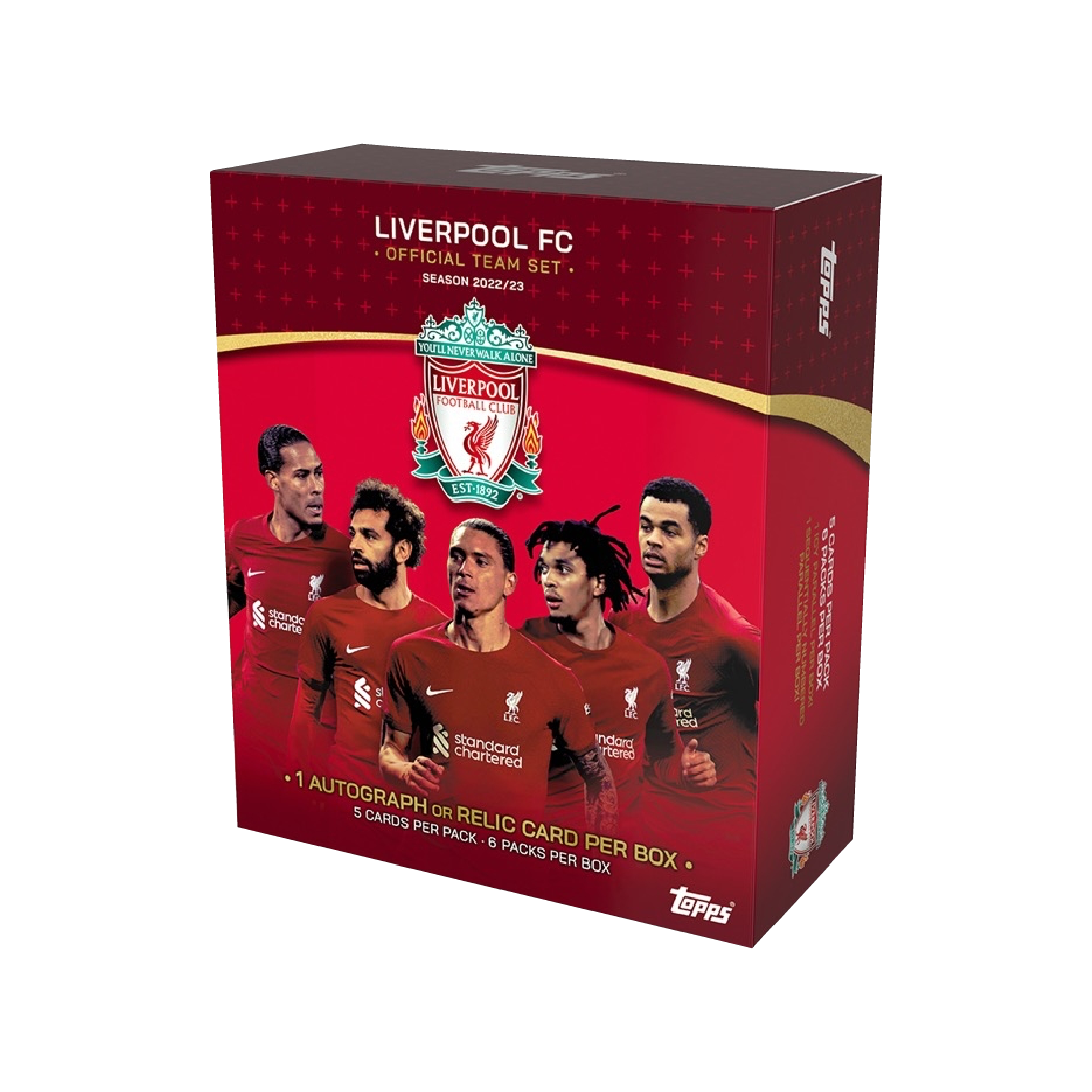Topps Liverpool FC Official 22/23 Team Set