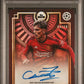 Topps Alejandro Garnacho Red Current Stars Autograph Card /10 Deco UCC 2023-24 PSA9