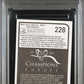 Panini Cristiano Ronaldo Sticker Panini Champions 2005 #228 PSA8