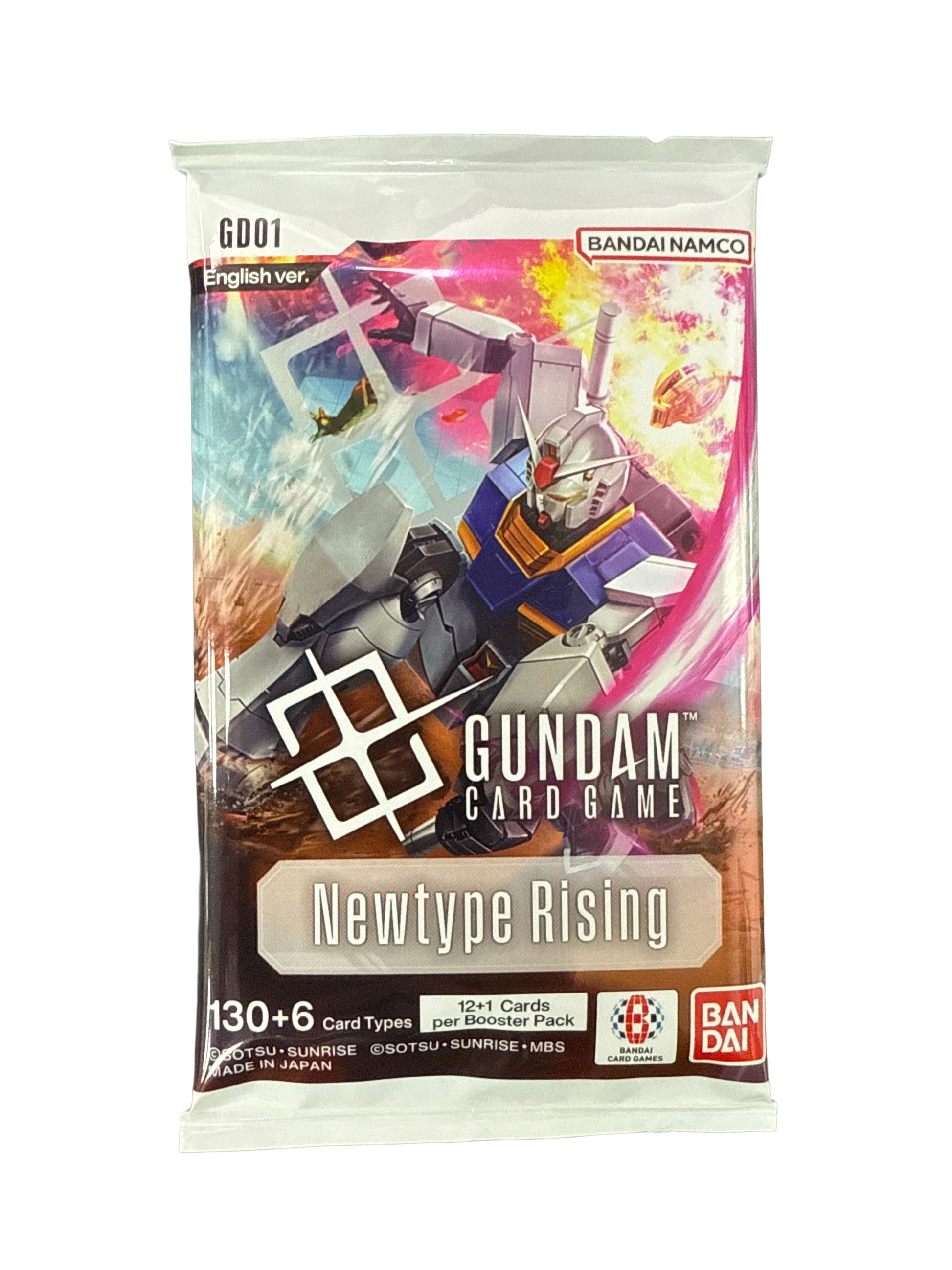 Gundam Card Game: Newtype Rising (GD01) Booster Pack Gundam Card Game: Newtype Rising (GD01) Booster Pack