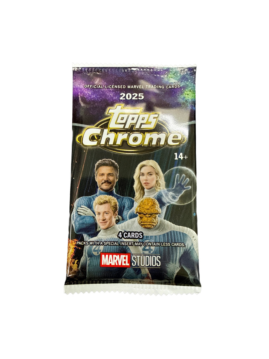 Topps Marvel Studios Chrome 2025 Value Box - Single Pack