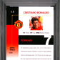 Upper Deck Cristiano Ronaldo #13 Manchester United 2003 Upper Deck Manchester United PSA 8