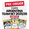 Topps Argentina 2025/26 Team Set - Pre Order