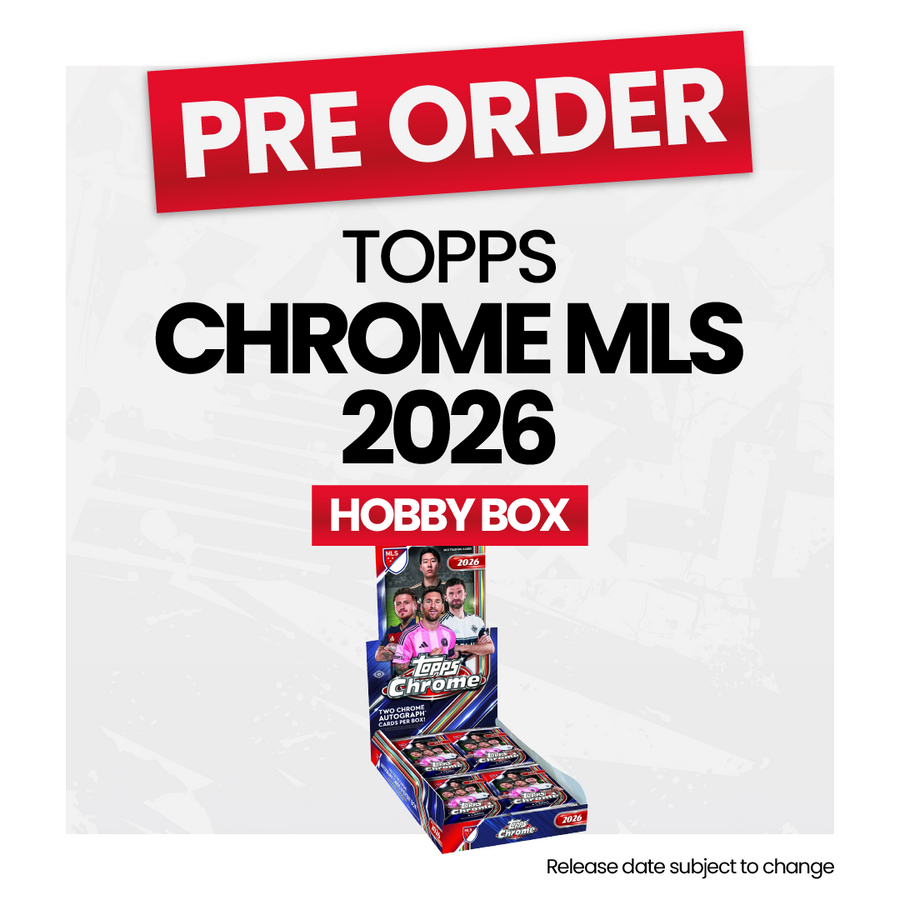 Topps Chrome Major League Soccer 2026 Hobby Box - Pre-Order
