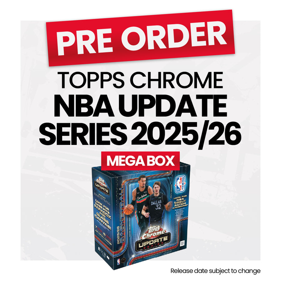 Topps Chrome Update Series Basketball 2025/26 Mega Box - Pre-Order