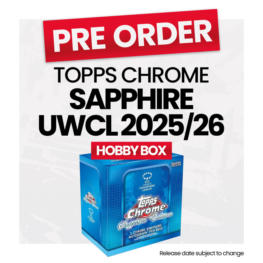 Topps UWCL Women's Chrome 2026 Sapphire Hobby Box - Pre-Order