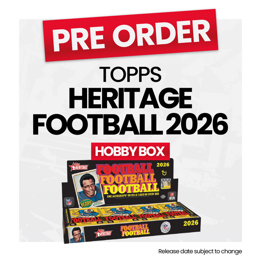 Topps Heritage Football 2026 Hobby Box - Pre-Order