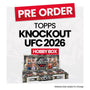 Topps Knockout UFC 2026 Hobby Box - Pre-Order
