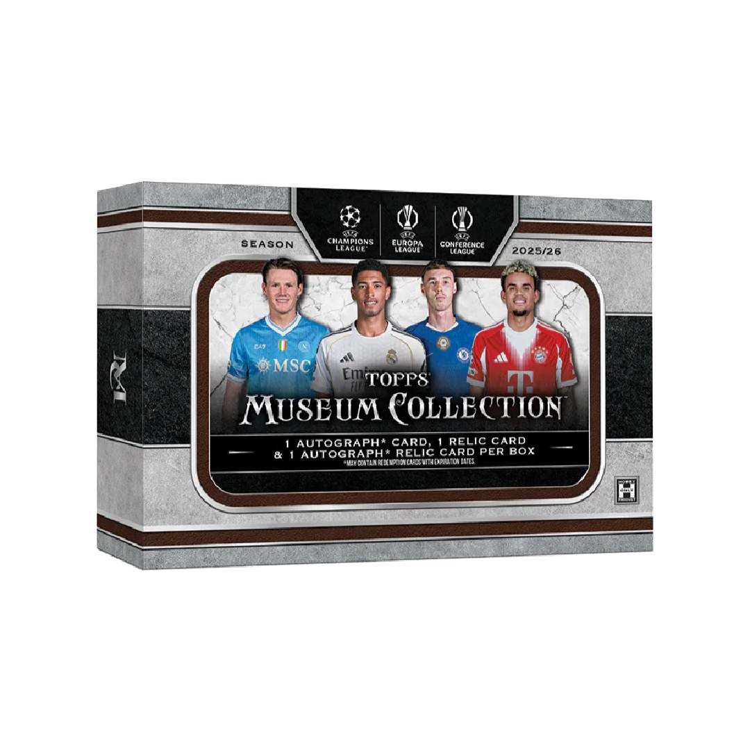 Topps Museum UEFA Club Competitions 2025/26 Hobby Box - Pre-Order