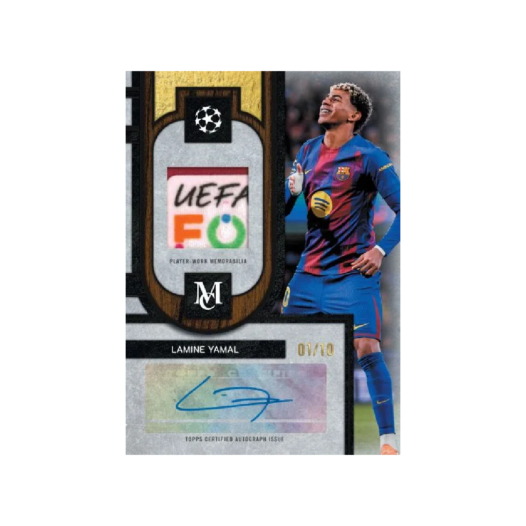 Topps Museum UEFA Club Competitions 2025/26 Hobby Box - Pre-Order