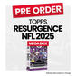 Topps Resurgence Football 2025 Mega Box - Pre-Order