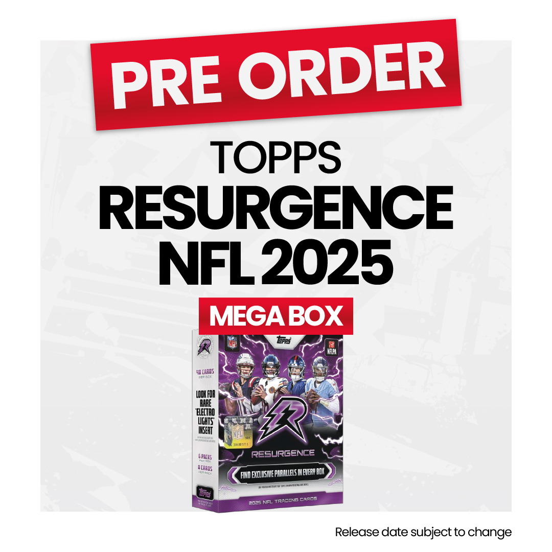 Topps Resurgence Football 2025 Mega Box - Pre-Order