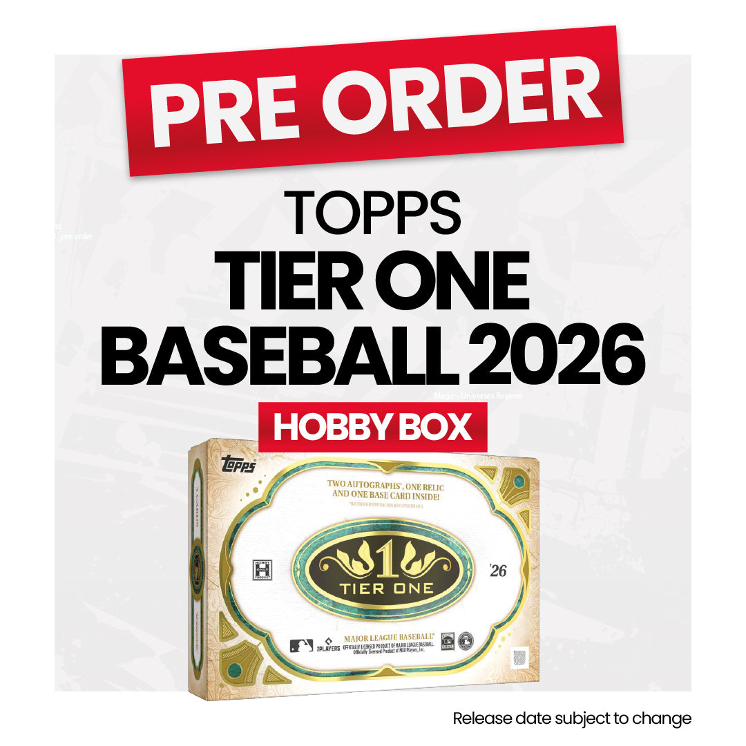 Topps Tier One Baseball 2026 Hobby Box- Pre-Order