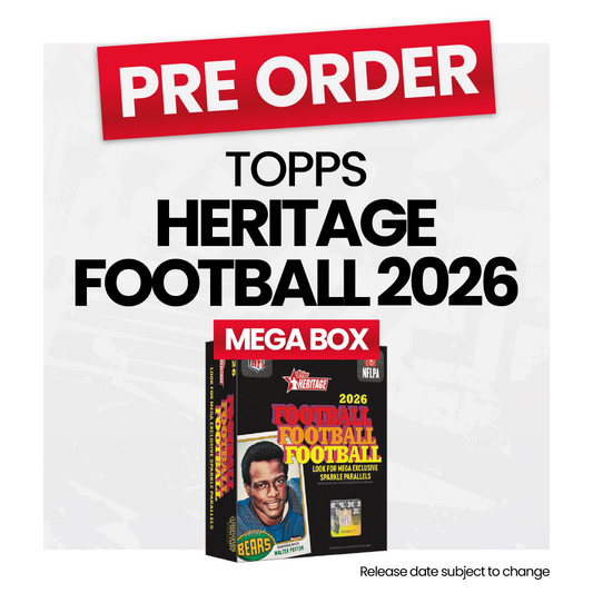 Topps Heritage Football 2026 Mega box - Pre-Order