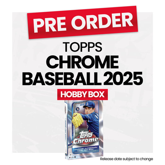 Topps Chrome Baseball 2025 Hobby Box - Pre-Order